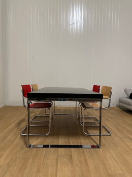 ZGAN 4x Thonet s 43 f stoelen