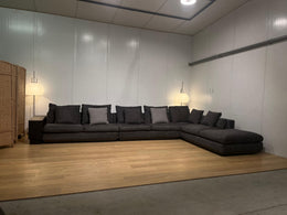 ZGAN Minotti Andersen Luxe Hoekbank Donkerblauw + GARANTIE