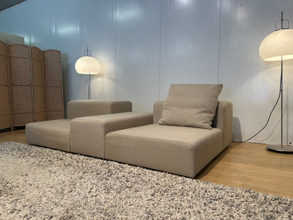 Living Divani Extra Wal Modulaire Set Beige Bank - NP: €8k