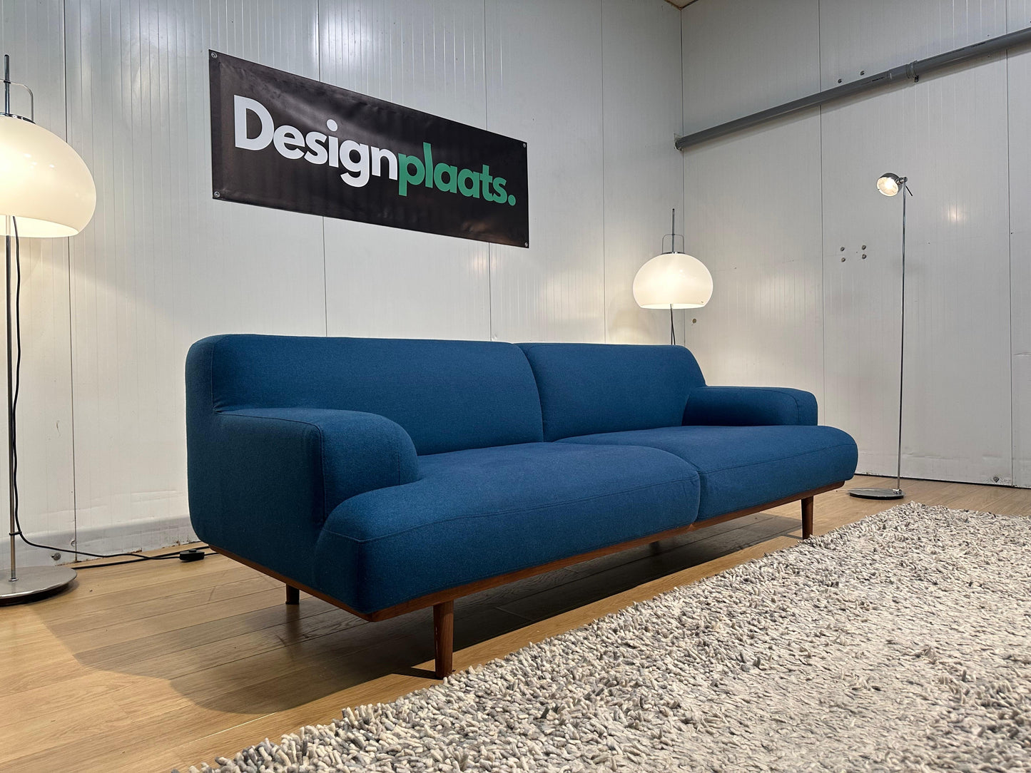 Blauwe Bolia 3-zits Bank – Scandinavisch Design