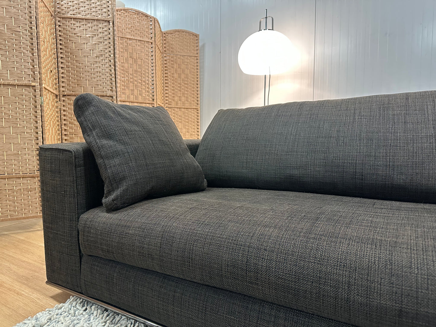 4-Delige Minotti Hamilton Set | Bank + Fauteuil + Hocker | Luxe Design Collectie