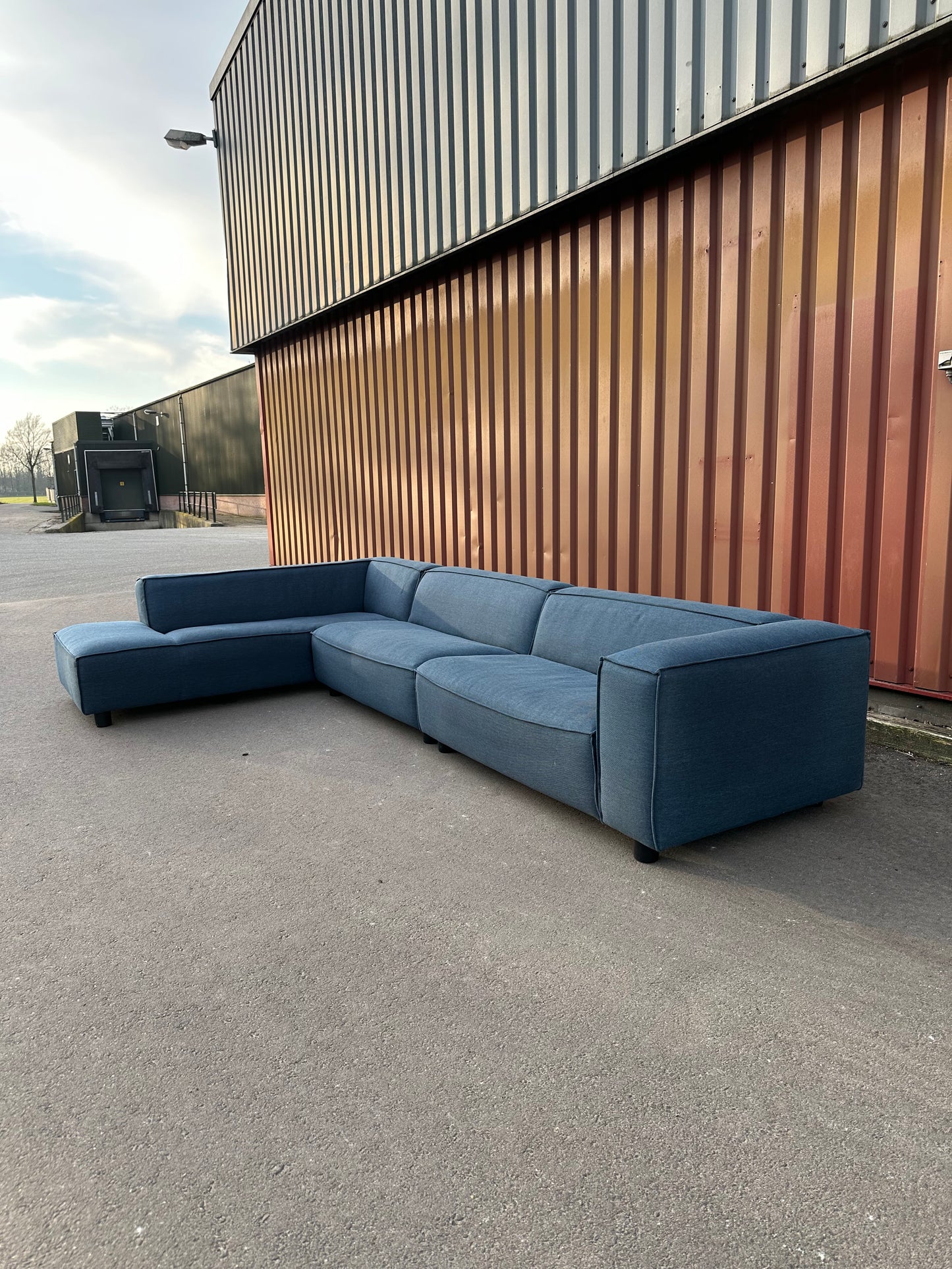 NIEUWSTAAT Fest Dunbar XL Loungebank Donkerblauw - NP: 7.500