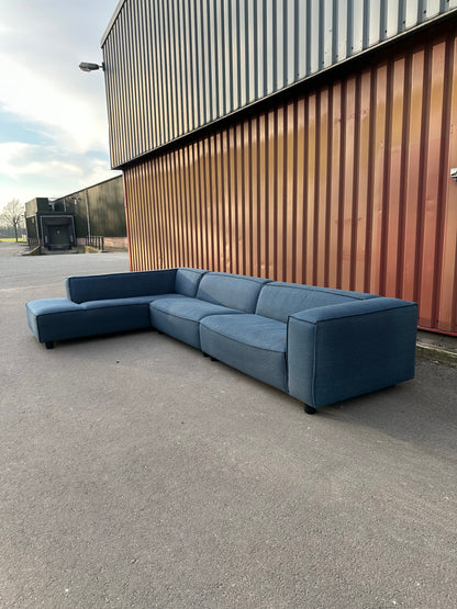NIEUWSTAAT Fest Dunbar XL Loungebank Donkerblauw - NP: 7.500