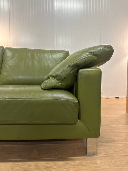 Complete Leolux Set Groen | Bank, Tafel, Stoelen & Fauteuils