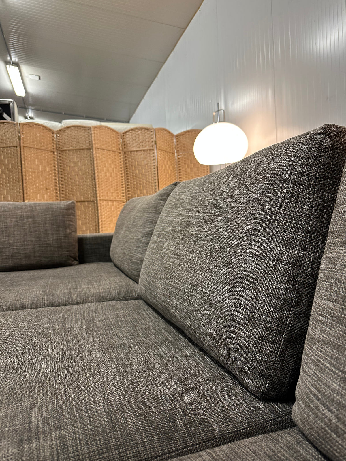 Minotti Hamilton Hoekbank Bruin-Grijs Gemêleerd NP: €24.000