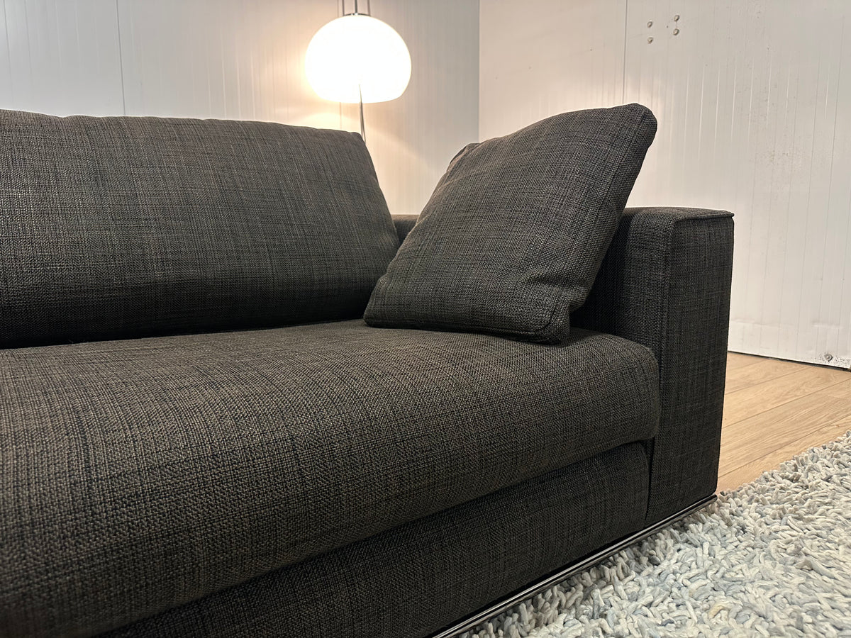 4-Delige Minotti Hamilton Set | Bank + Fauteuil + Hocker | Luxe Design Collectie