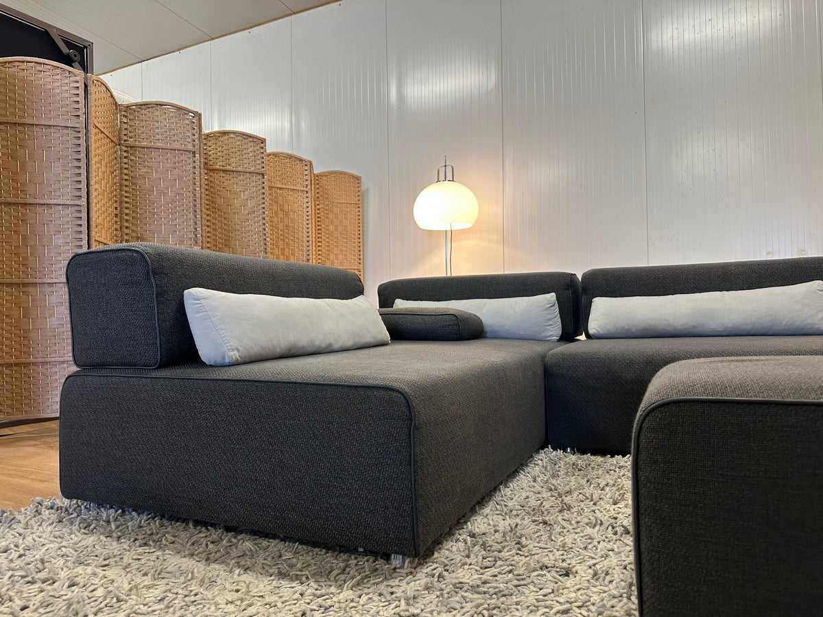 Leolux Ponton 4-delige Modulaire Design Bank met Hocker