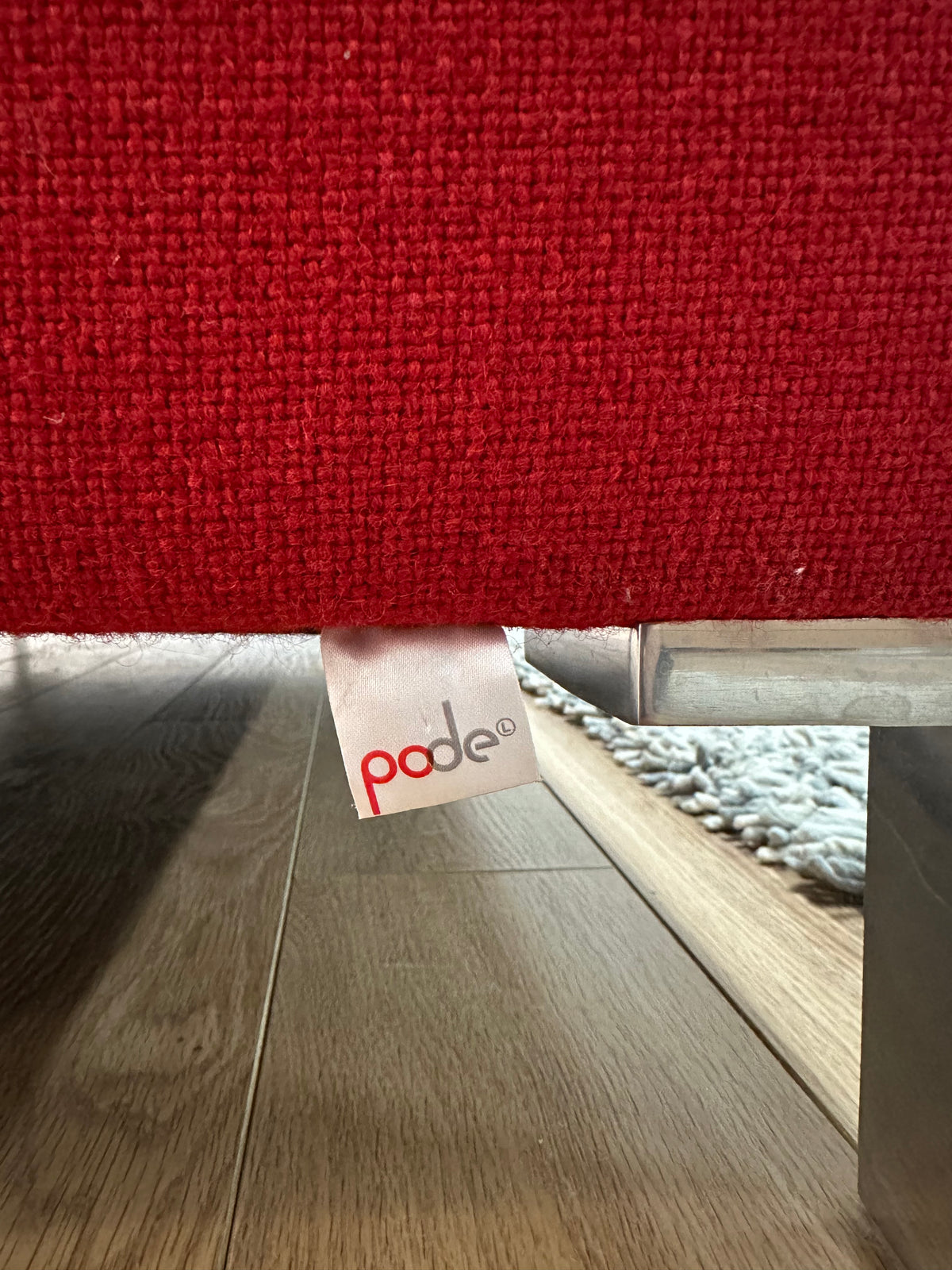 Pode Edit Rode 3-Zitsbank