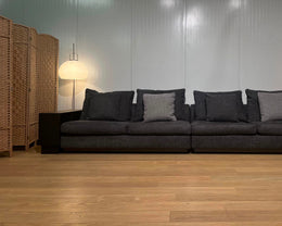 ZGAN Minotti Andersen Luxe Hoekbank Donkerblauw + GARANTIE