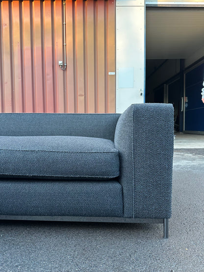 Minotti Zwarte Hoekbank ~ Nieuwprijs €15.000