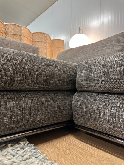 Minotti Hamilton Hoekbank Bruin-Grijs Gemêleerd NP: €24.000