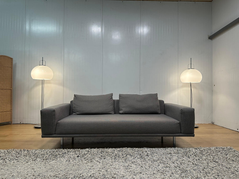 Grijze Design on Stock Cascade 3-zits Bank – Ploegwool