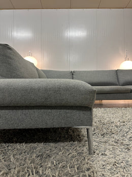 Design on Stock Heelz Hoekbank Lichtgrijs - Ploegwol