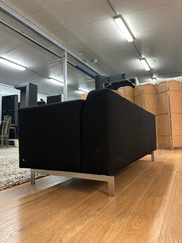 Rolf Benz Linea 3-zitsbank Zwart Stof - Tijdloos Design