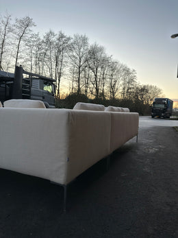 ZGAN B&B Italia Beige Hoekbank ~ Nieuwprijs €10.000