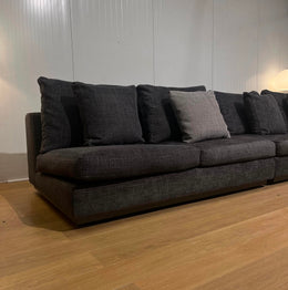 ZGAN Minotti Andersen Luxe Hoekbank Donkerblauw + GARANTIE