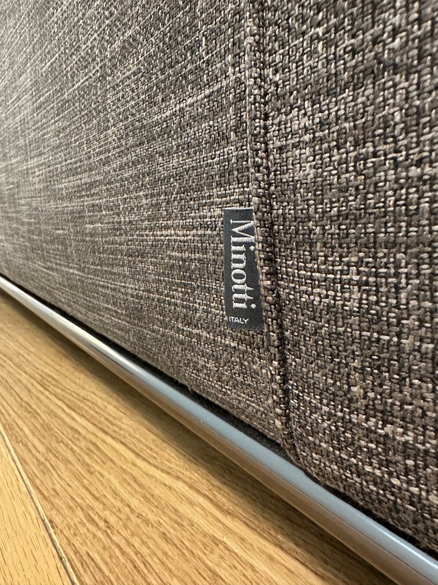 Minotti Hamilton Hoekbank Bruin-Grijs Gemêleerd NP: €24.000