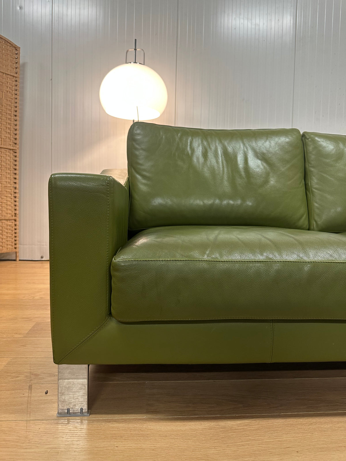 Complete Leolux Set Groen | Bank, Tafel, Stoelen & Fauteuils