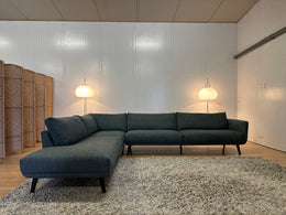 NIEUWSTAAT Byen Lounge Hoekbank Turquoise - Gereinigd