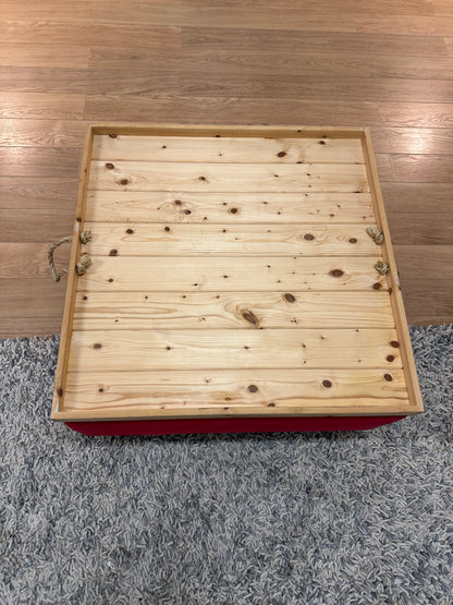 Zitmaxx Design Hocker / Poef + op maat gemaakt tafelblad