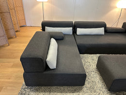 Leolux Ponton 4-delige Modulaire Design Bank met Hocker