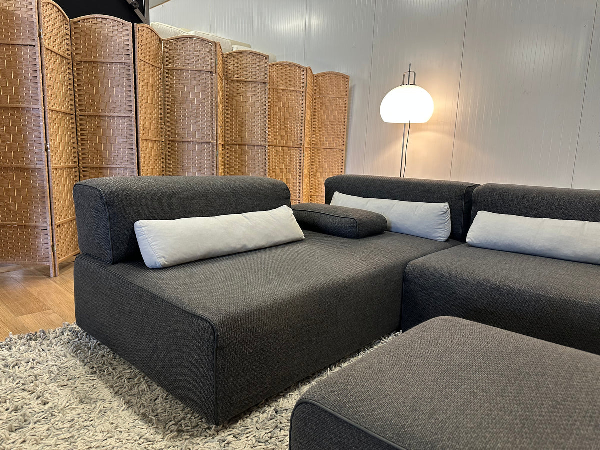 Leolux Ponton 4-delige Modulaire Design Bank met Hocker