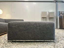Sur & Plus Modulaire Designbank Grijs – 3-delig + Hocker