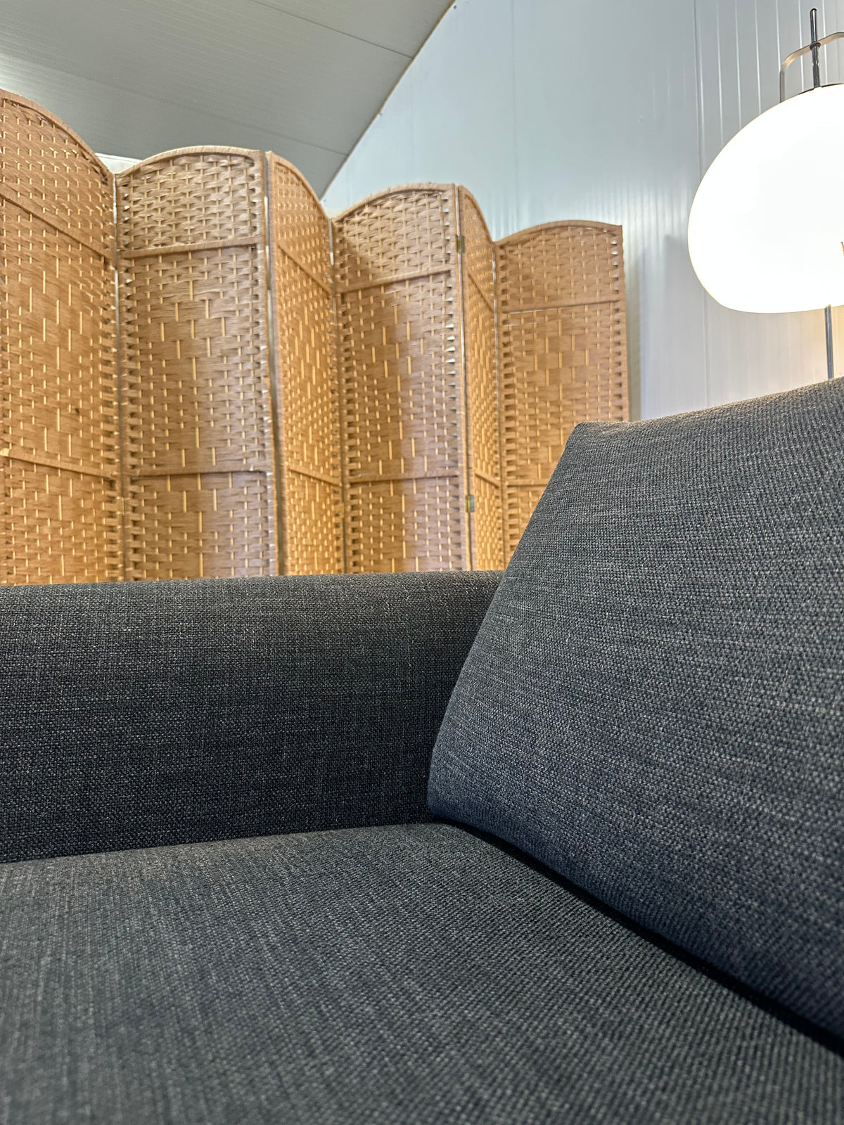 NIEUWSTAAT Byen Lounge Hoekbank Antraciet - Gereinigd