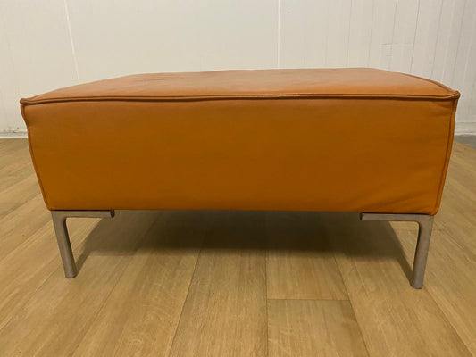Leren (bruin) Design on stock bloq poef / hocker