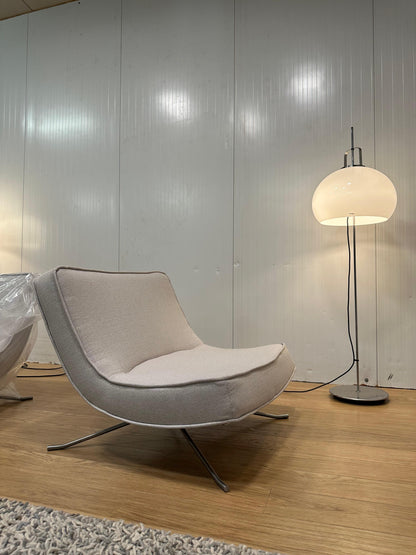 2x Nieuw Gestoffeerde Ligne Roset Pop Lounge Fauteuils