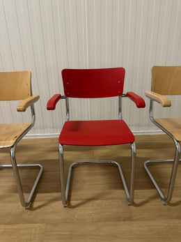 ZGAN 4x Thonet s 43 f stoelen