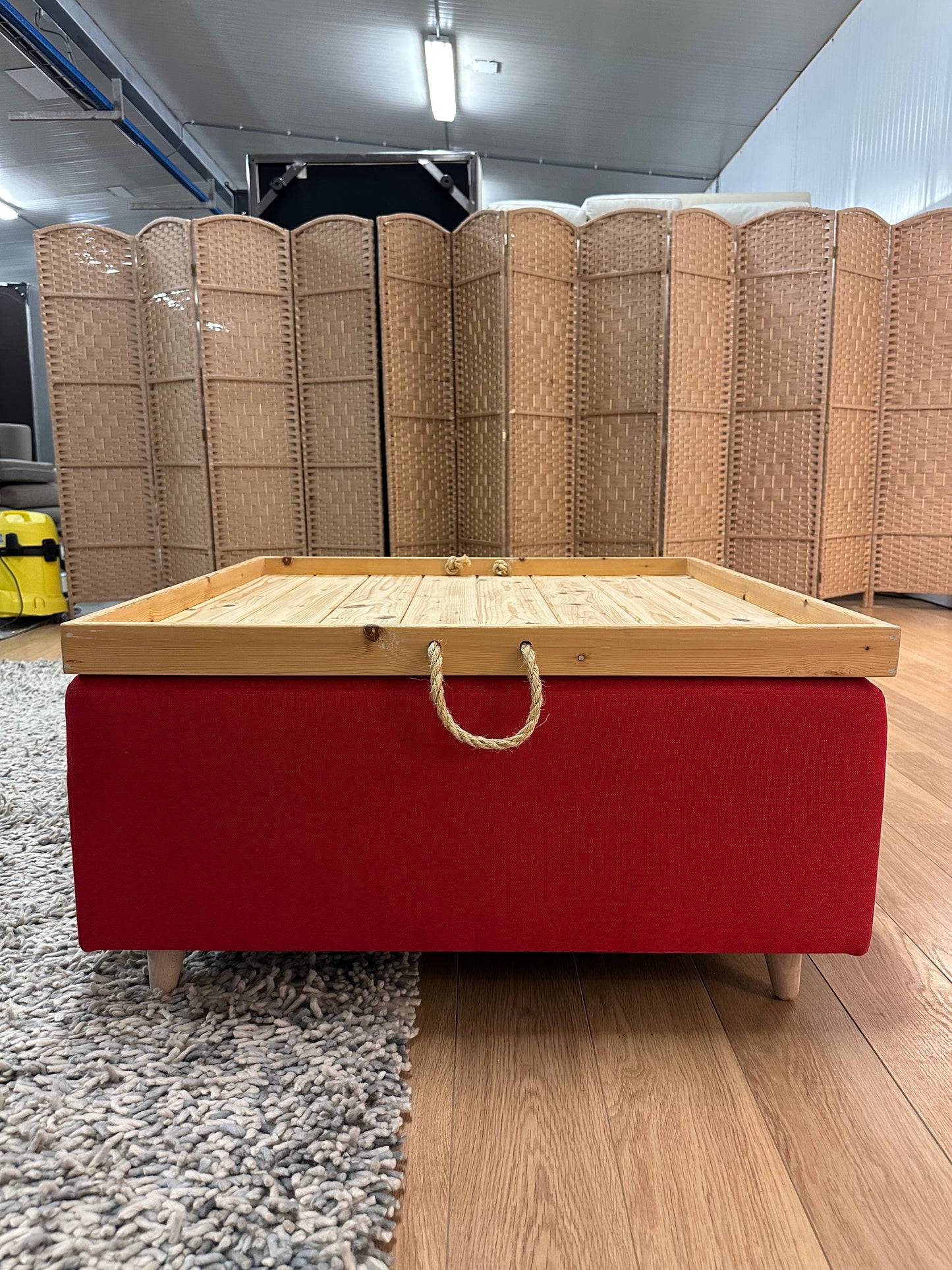 Zitmaxx Design Hocker / Poef + op maat gemaakt tafelblad