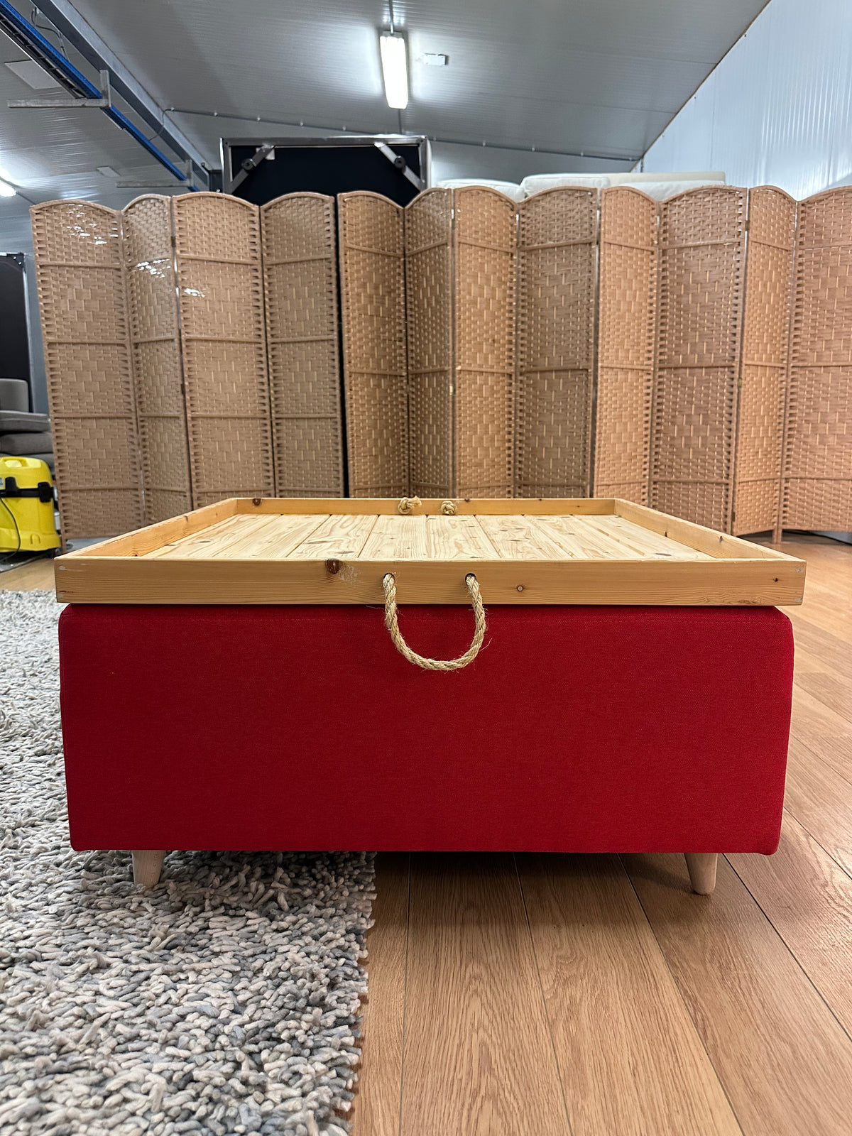 Zitmaxx Design Hocker / Poef + op maat gemaakt tafelblad