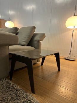 Nieuwstaat Minotti Collar Hoekbank met Minotti Bijzettafel