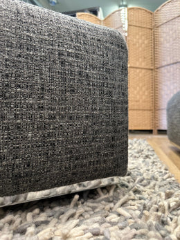 Sur & Plus Modulaire Designbank Grijs – 3-delig + Hocker