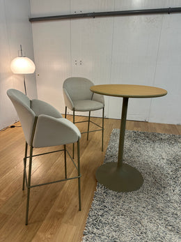 ZGAN 2x Artifort Andrea Stoelen + Opt. Artifort Hoge Tafel