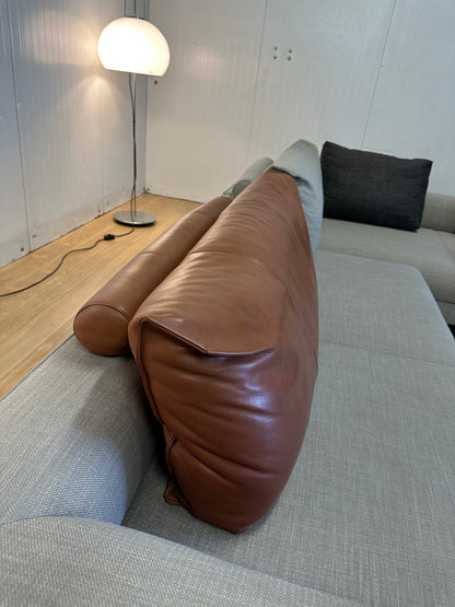 ZGAN Design on Stock Aikon Cera Leren Kussen 115x21x47