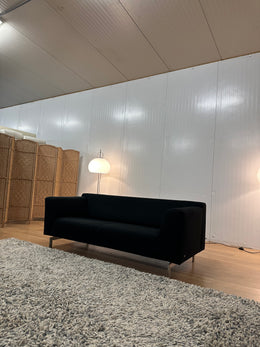 Rolf Benz Linea 3-zitsbank Zwart Stof - Tijdloos Design