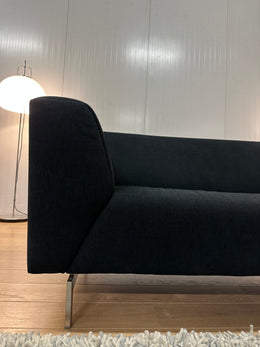 Rolf Benz Linea 3-zitsbank Zwart Stof - Tijdloos Design