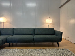 NIEUWSTAAT Byen Lounge Hoekbank Turquoise - Gereinigd