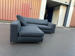 Minotti Zwarte Hoekbank ~ Nieuwprijs €15.000