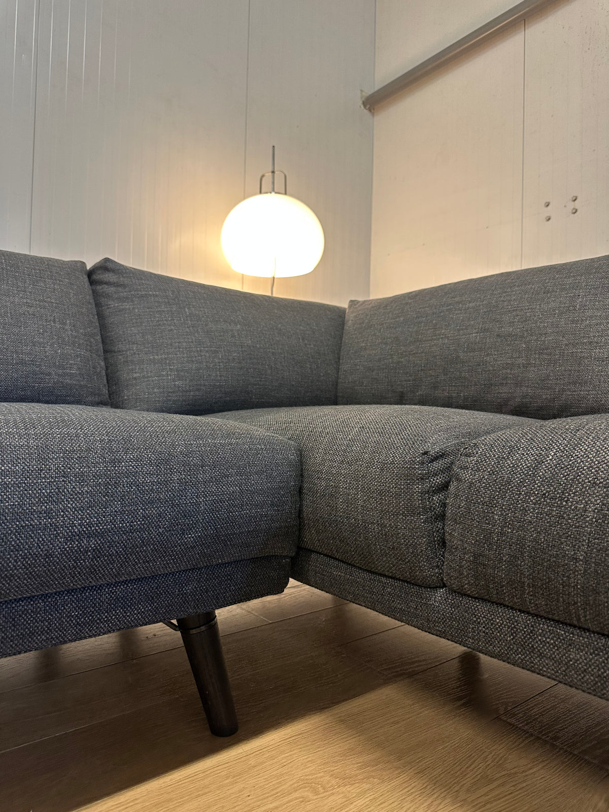 NIEUWSTAAT Byen Lounge Hoekbank Antraciet - Gereinigd