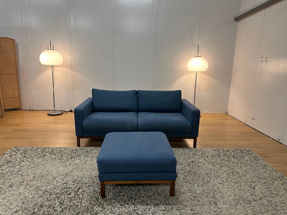 NIEUWSTAAT Bolia Bank + Hocker Blauw | Scandinavisch Design