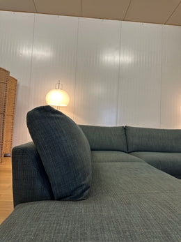 NIEUWSTAAT Byen Lounge Hoekbank Turquoise - Gereinigd