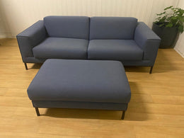 ZGAN Design on Stock Aikon Denim Bank met Hocker - €7.000
