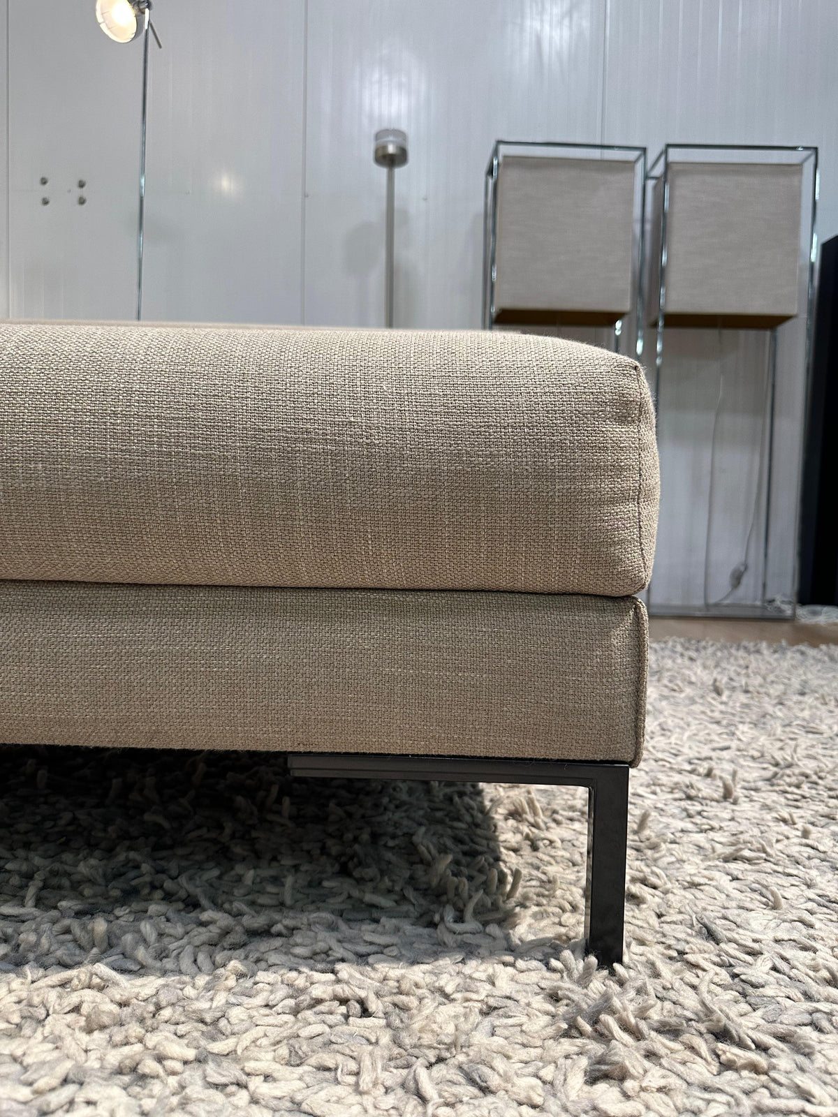 ZGAN Beige Aikon Hoekbank Design on Stock – 325 cm