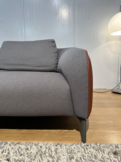 ZGAN Leolux Elias 2.5-zits Bank van Leer & Stof - NP: €6.750