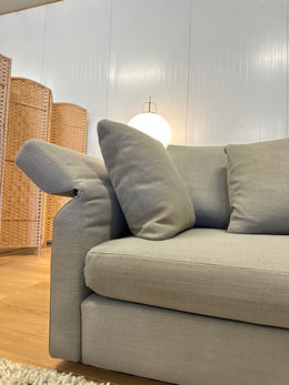 Nieuwstaat Minotti Collar Hoekbank met Minotti Bijzettafel