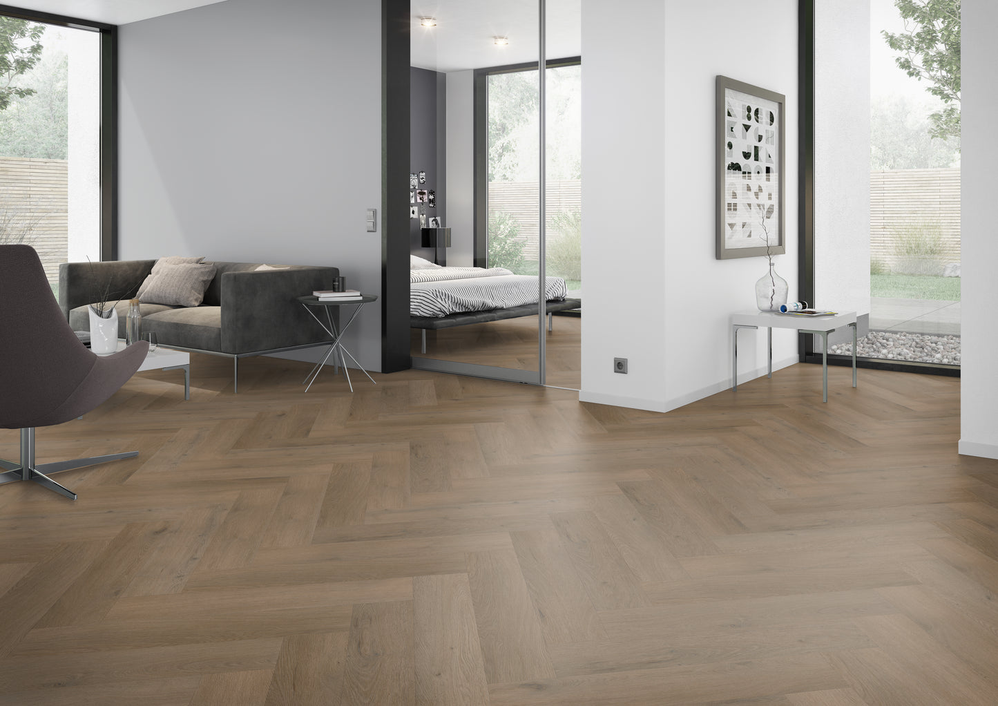 Rigid Click PVC Belakos Attico Visgraat XL 84