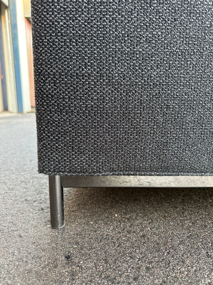 Minotti Zwarte Hoekbank ~ Nieuwprijs €15.000